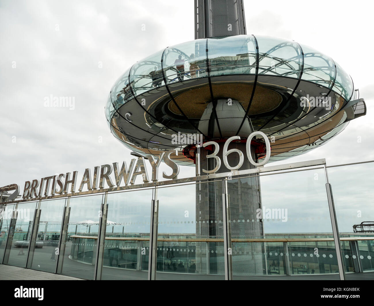 British Airways ich 360 Turm in Brighton, England Stockfoto