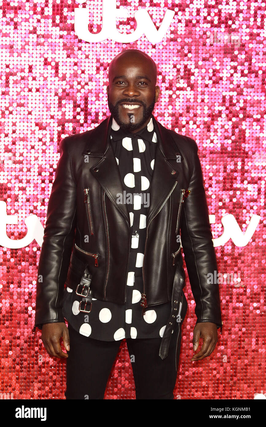 London, Großbritannien. 9. November 2017. Melvin Odoom, ITV GALA, London Palladium, London, UK. 09 Nov, 2017. Foto von Richard Goldschmidt Credit: Rich Gold/Alamy leben Nachrichten Stockfoto