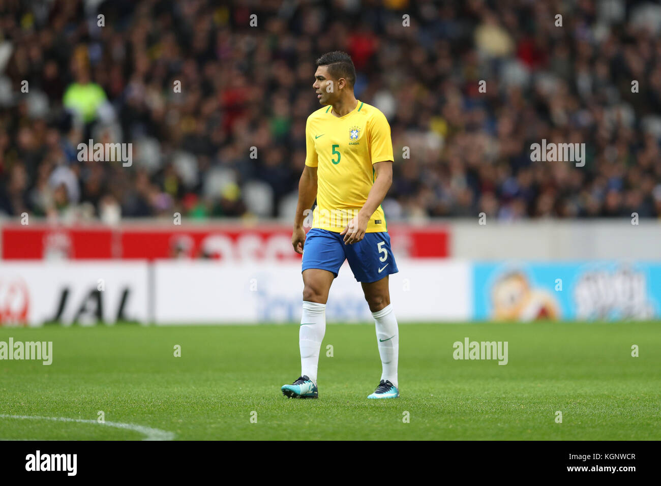 Casemiro (Bra), 10. November 2017 - Fußball: casemiro in Stade Pierre-mauroy in Villeneuve-d'Ascq, Lille, Frankreich, Quelle: Lba/alamy leben Nachrichten Stockfoto