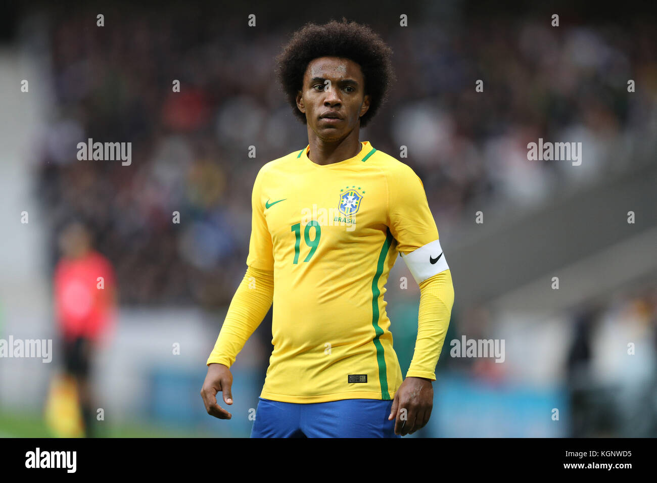 William (Bra), 10. November 2017 - Fußball: William in Stade Pierre-mauroy in Villeneuve-d'Ascq, Lille, Frankreich, Quelle: Lba/alamy leben Nachrichten Stockfoto