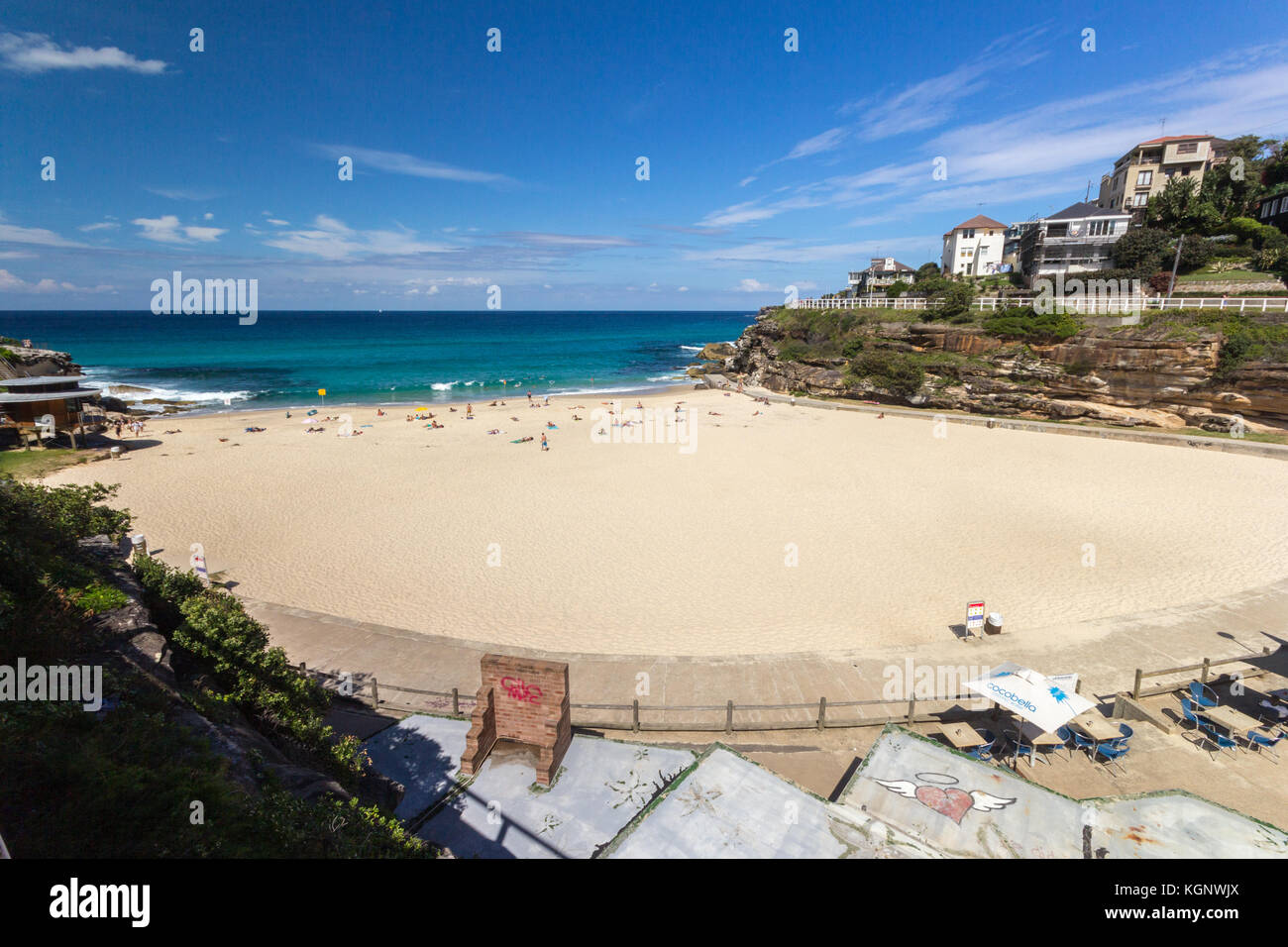 Nähe: Tamarama Beach, Sydney, NSW, New South Wales, Australien Stockfoto
