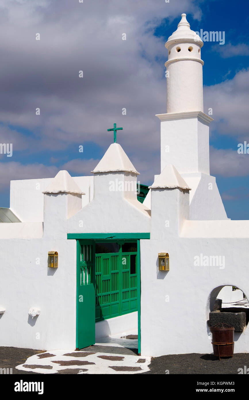 Außenansicht. Casa Museo del Campesino, Denkmal für den Bauern. Geschaffen von César Manrique. San Bartolome. Lanzarote Island, Kanarische Inseln, Spanien, EU Stockfoto