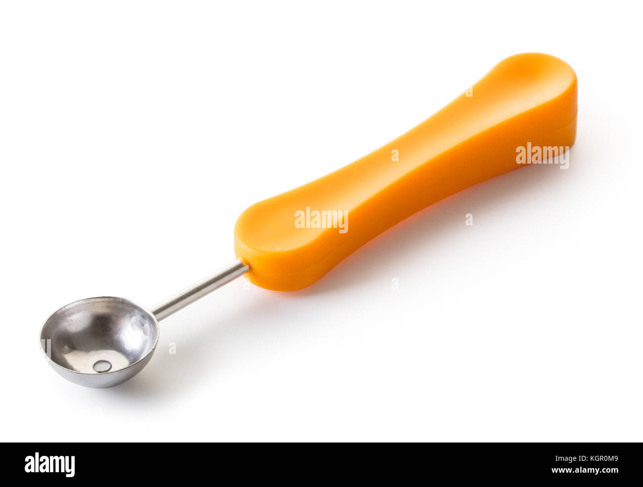 Küche Werkzeug zum Schneiden von Kugeln aus Obst und Gemüse isoliert auf  weißem Hintergrund Stockfotografie - Alamy