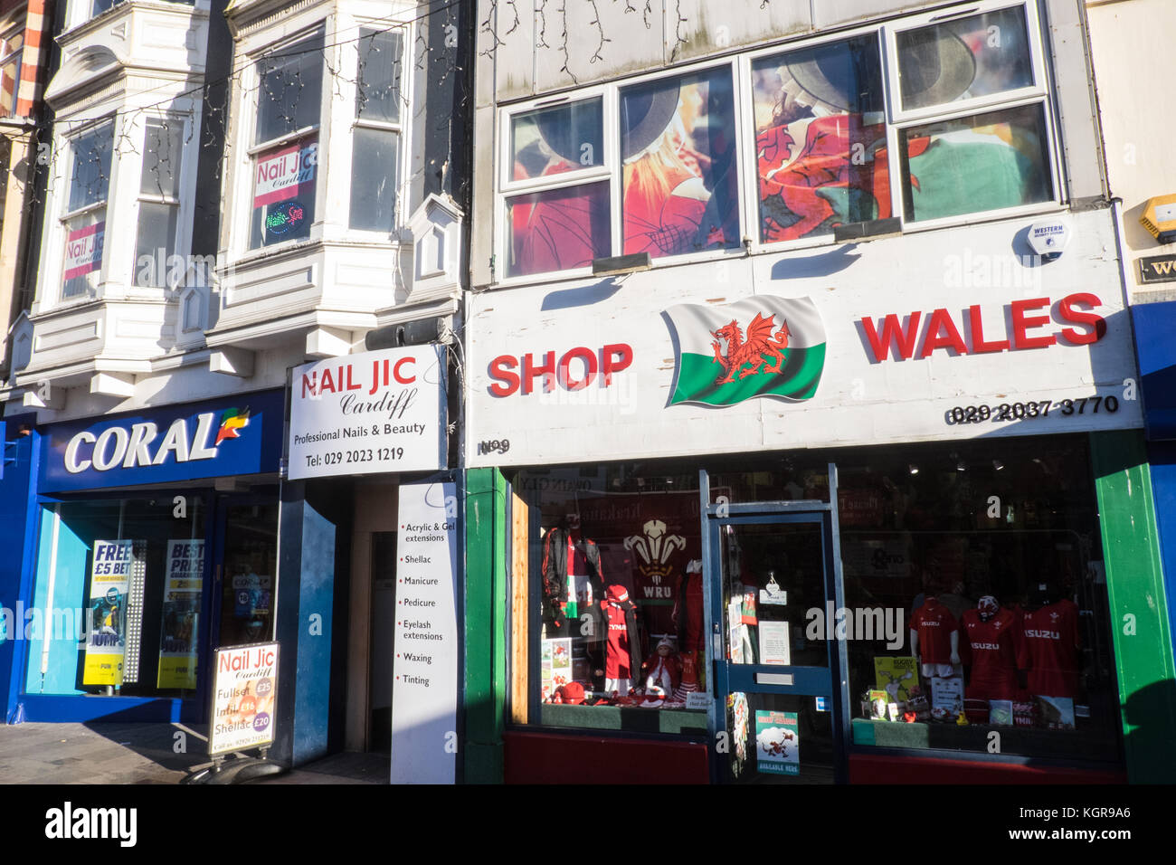 Cardiff souvenir shop Fotos und Bildmaterial in hoher Auflösung Alamy