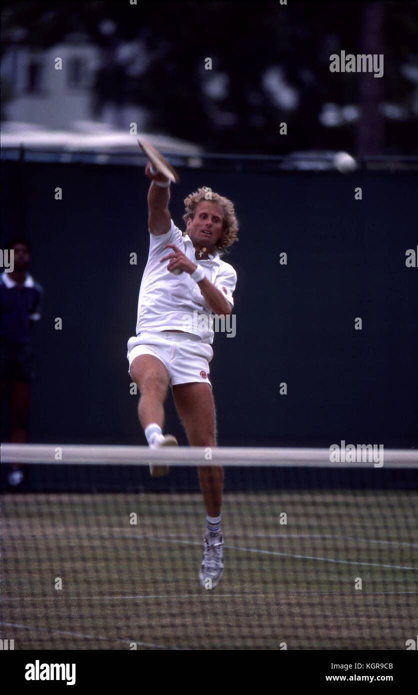 Vitas Gerulaitis, Wimbledon, 1984 Stockfoto