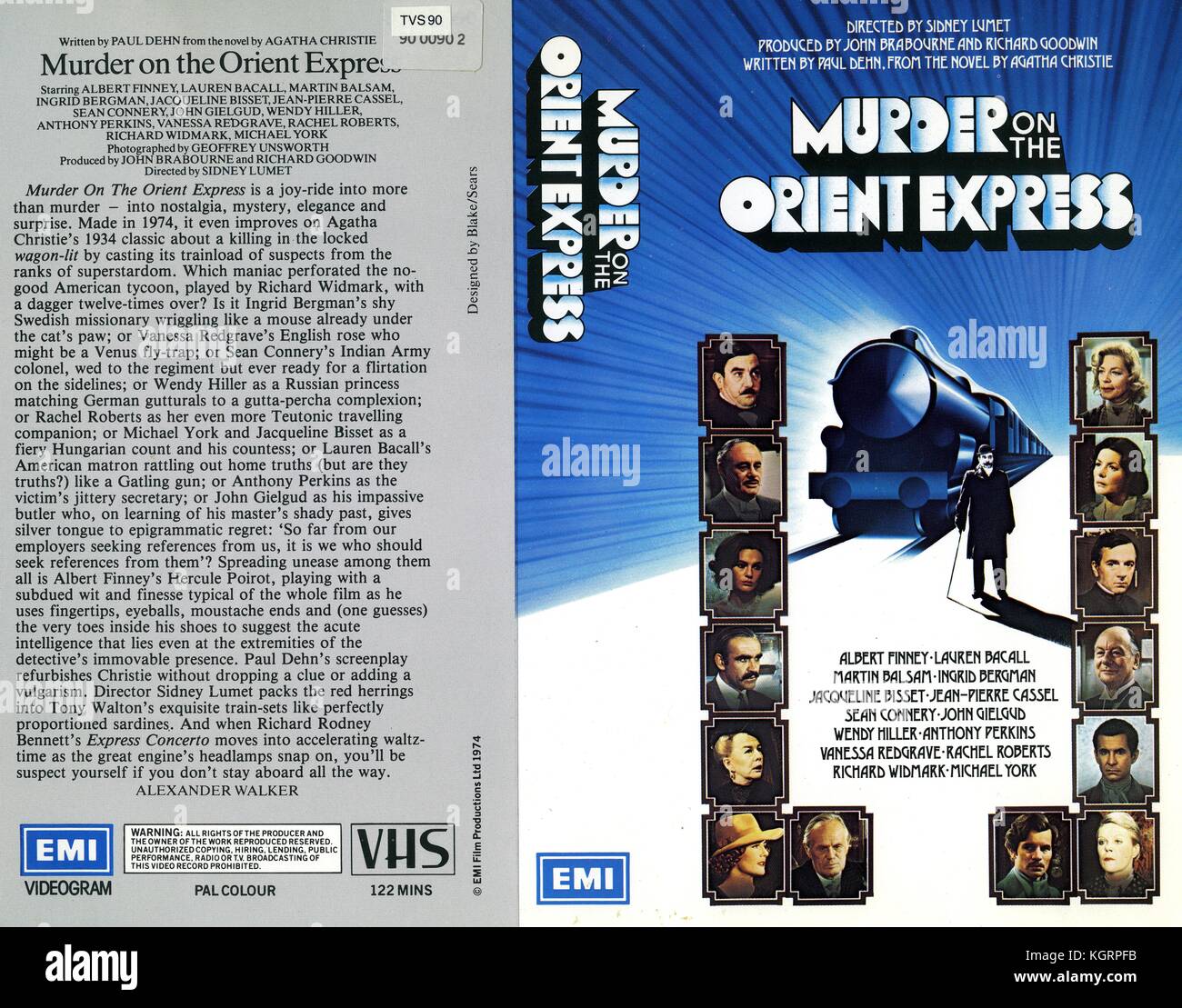 Mord im Orient Express (1974) Datum: 1974 Stockfoto