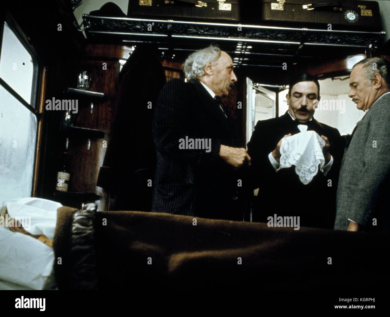 Mord im Orient Express (1974), Albert Finney, George Coulouris, Martin Balsam Datum: 1974 Stockfoto