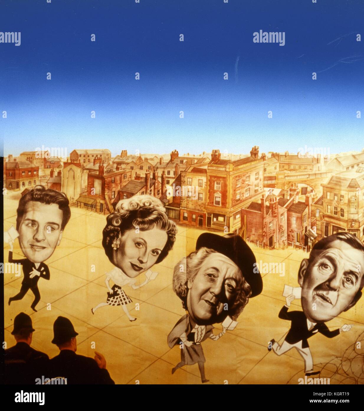 Passport to Pimlico Filmplakat (1949) Stockfoto