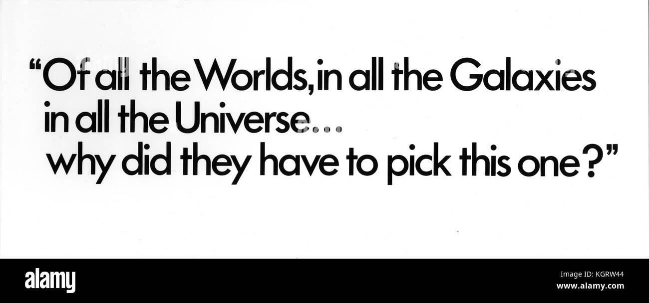 Seltsame Eindringlinge (1983) Datum: 1983 Stockfoto