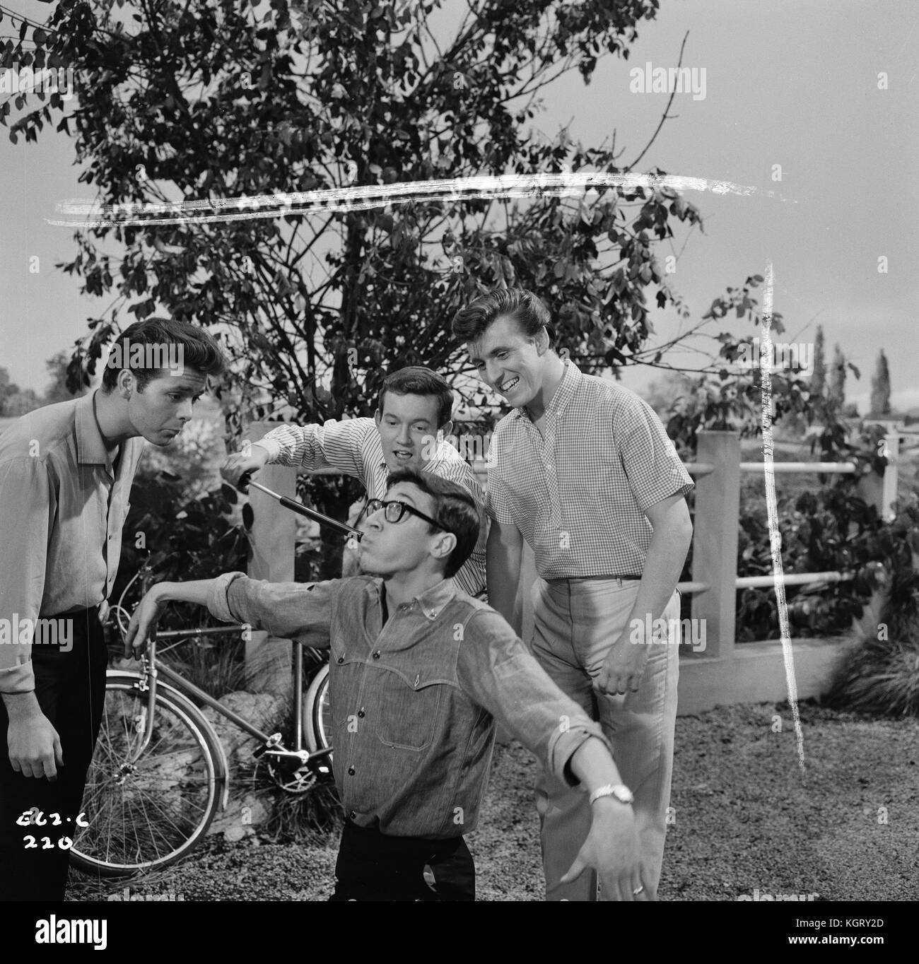 Sommerurlaub (1963), Cliff Richard, The Shadows, Hank Marvin, Bruce Welch, Brian Bennett, Brian Verriegelung Stockfoto