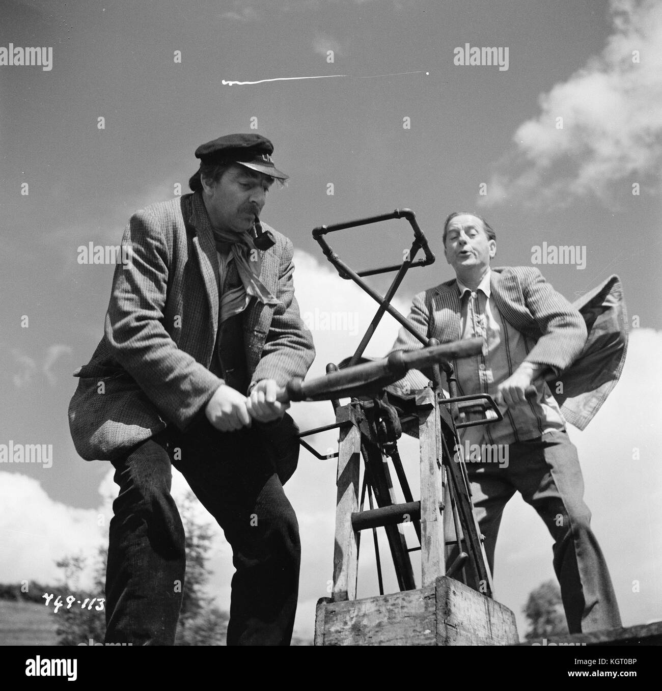 Der Titfield Thunderbolt (1953), Stanley Holloway Stockfoto