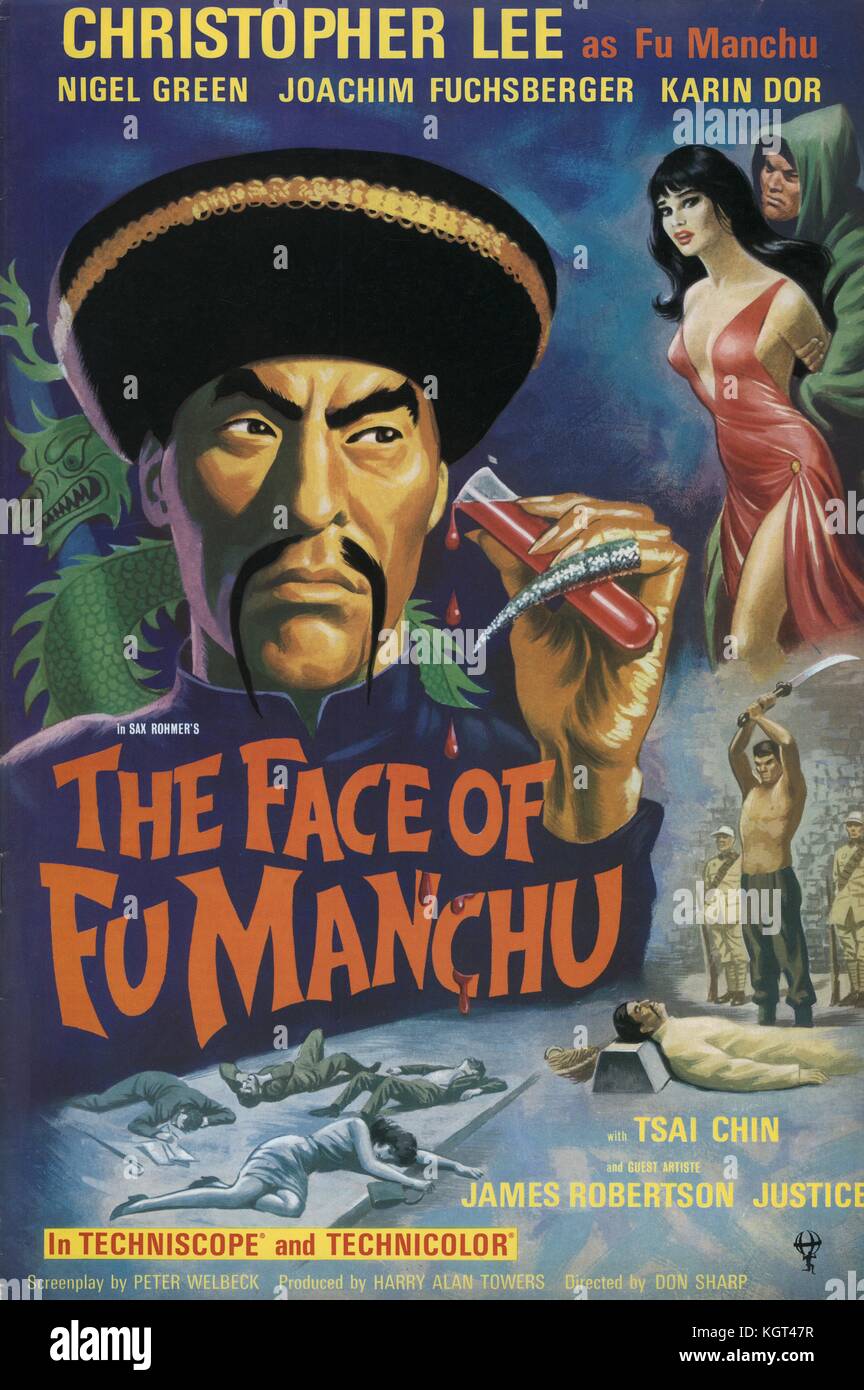Angesichts von Fu Manchu (1965) Datum: 1965 Stockfoto