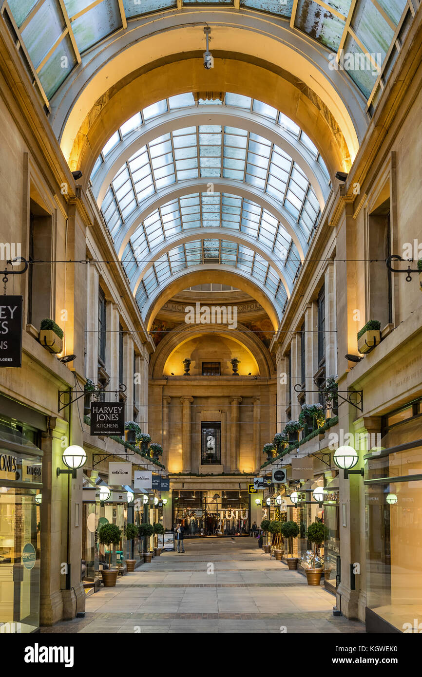 Der Austausch Einkaufszentrum in Nottingham. Stockfoto