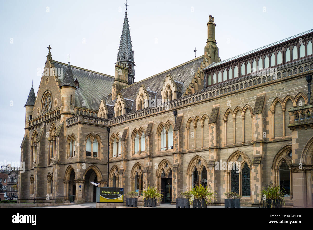 McManus Kunstgalerie und Museum Dundee - 1867 eröffnet Stockfoto