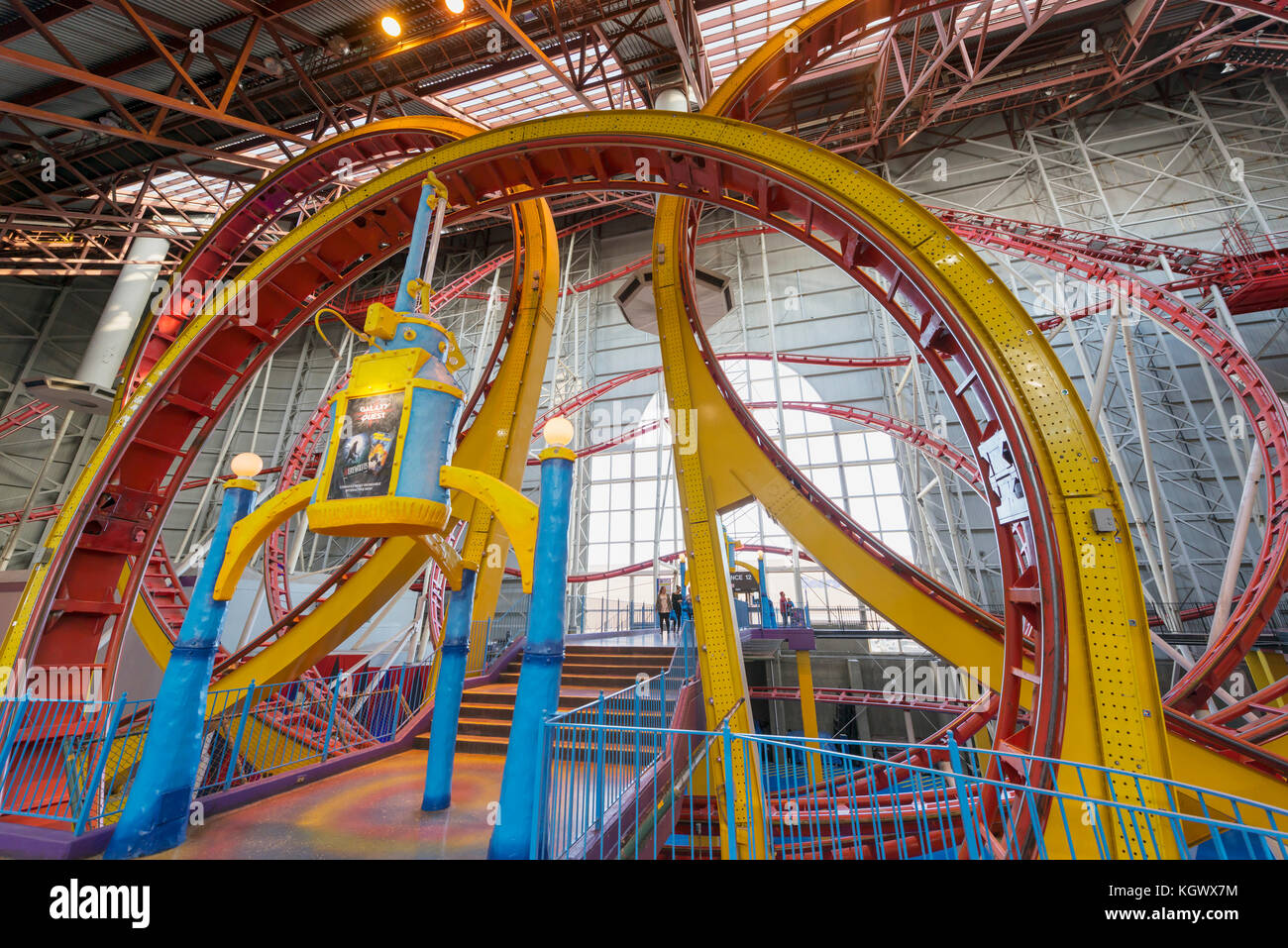 Galaxy Land In Der West Edmonton Mall Stockfotografie Alamy