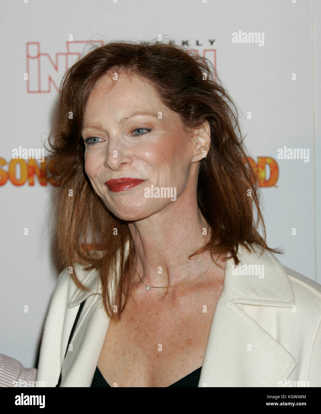 Nancy Moonves, ex - Frau von Leslie Moonves, trifft auf einer Party für die neue A&E-Reality Show, die ons von Hollywood" am Donnerstag, den 29. März 2007. Photo Credit: Francis Specker Stockfoto