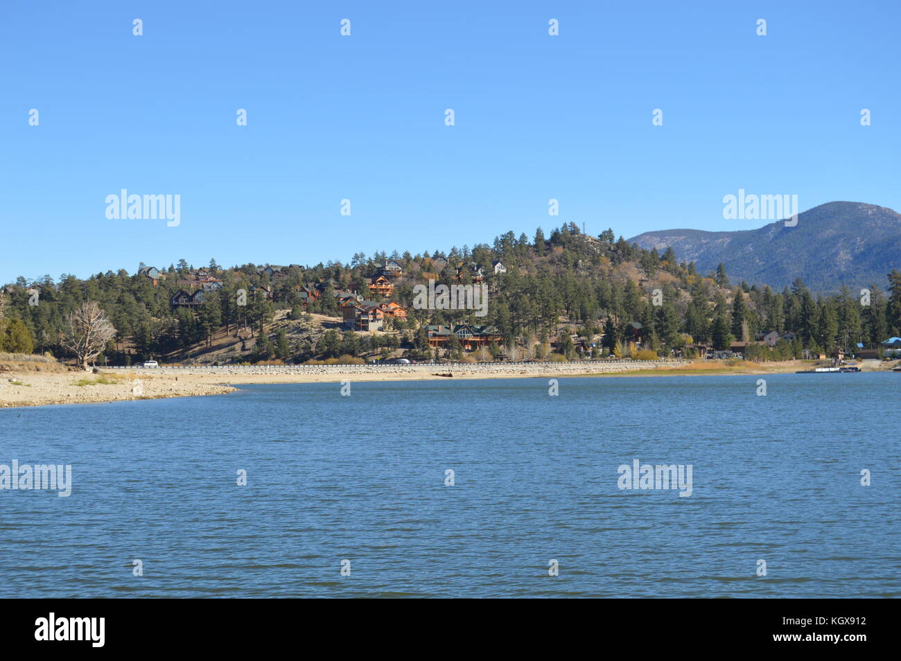 Big Bear Lake Stockfoto