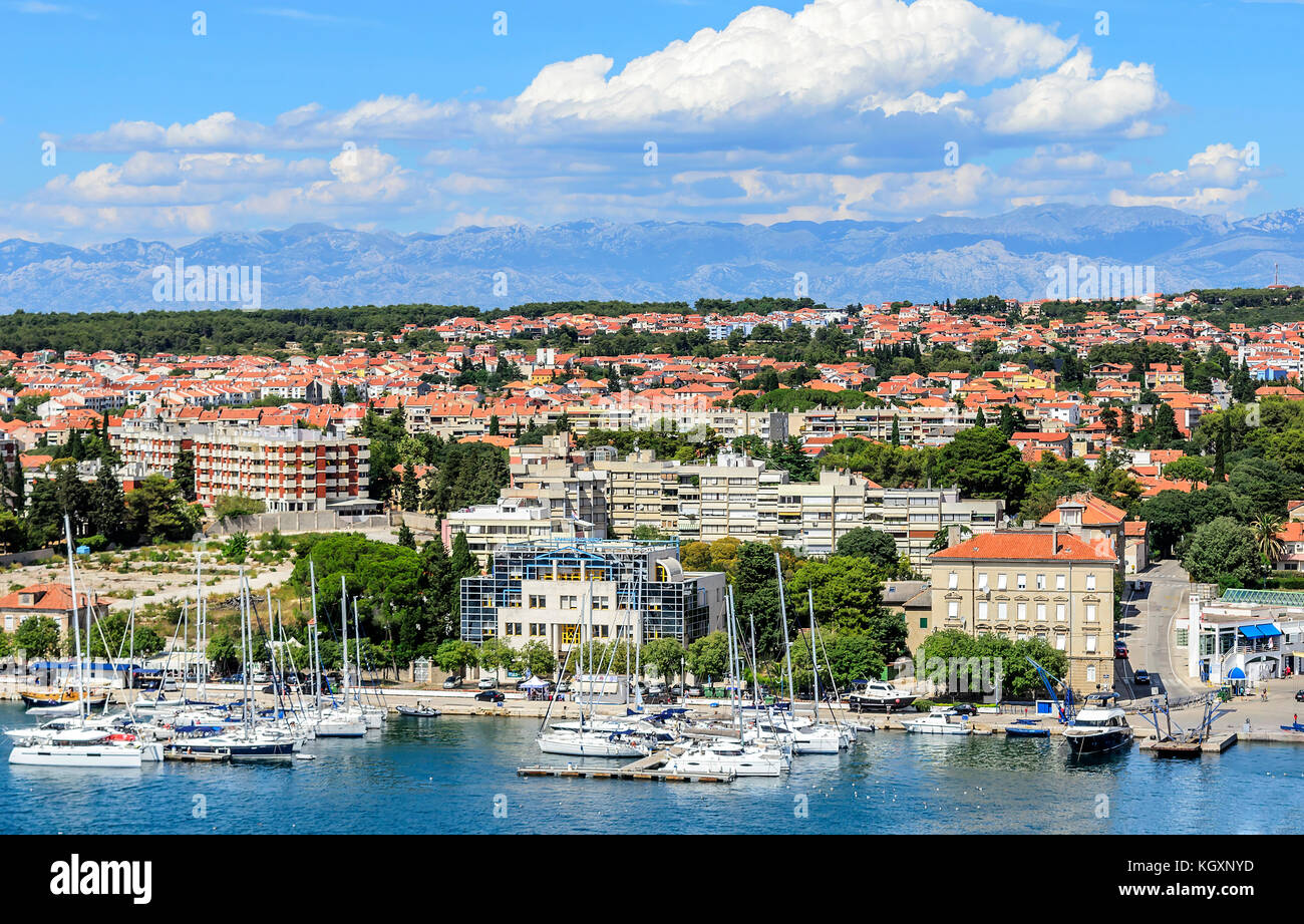 Stadt Zadar, Kroatien. Stockfoto