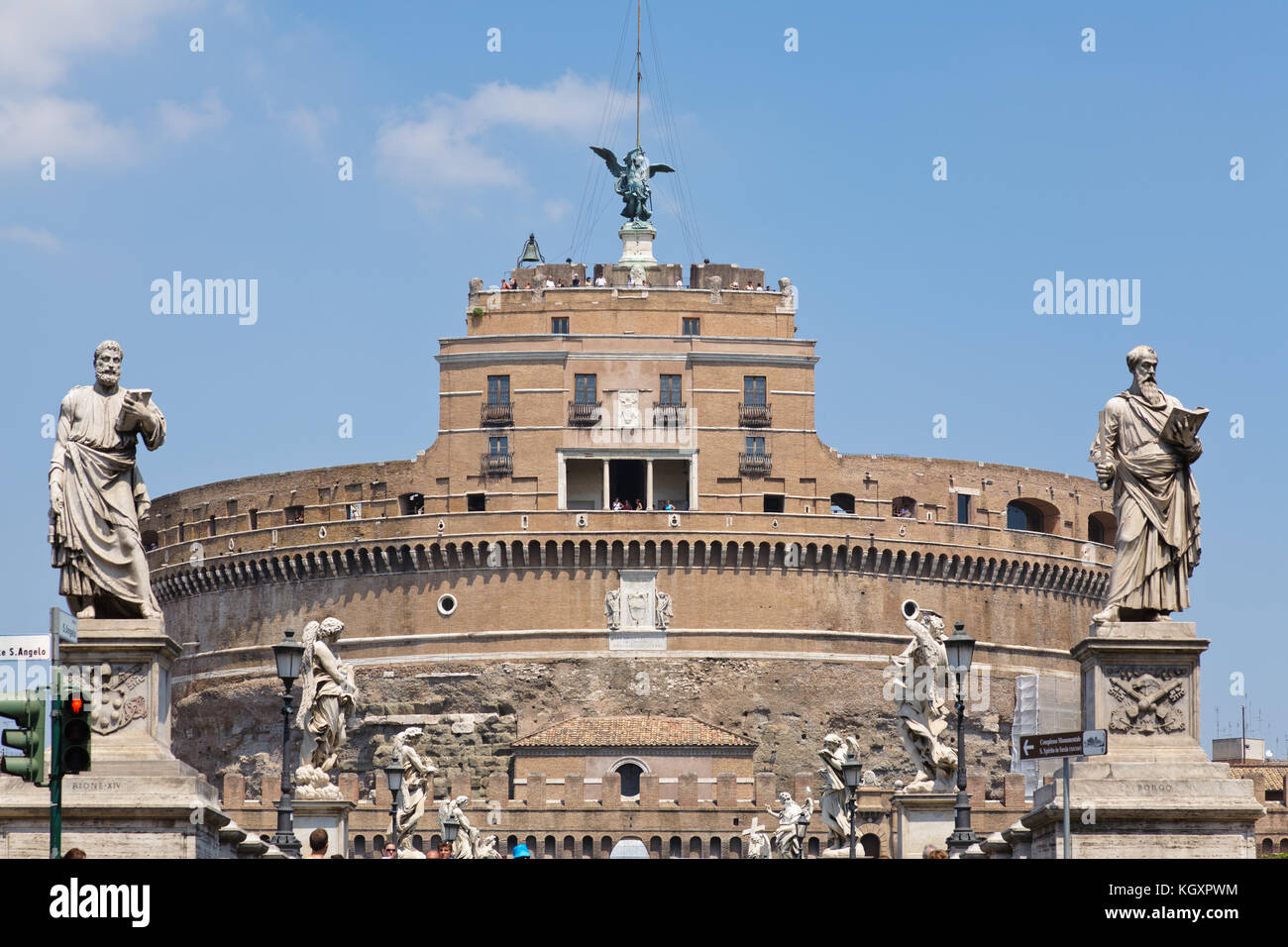 Castel Sant ' Angelo, Rom Stockfoto