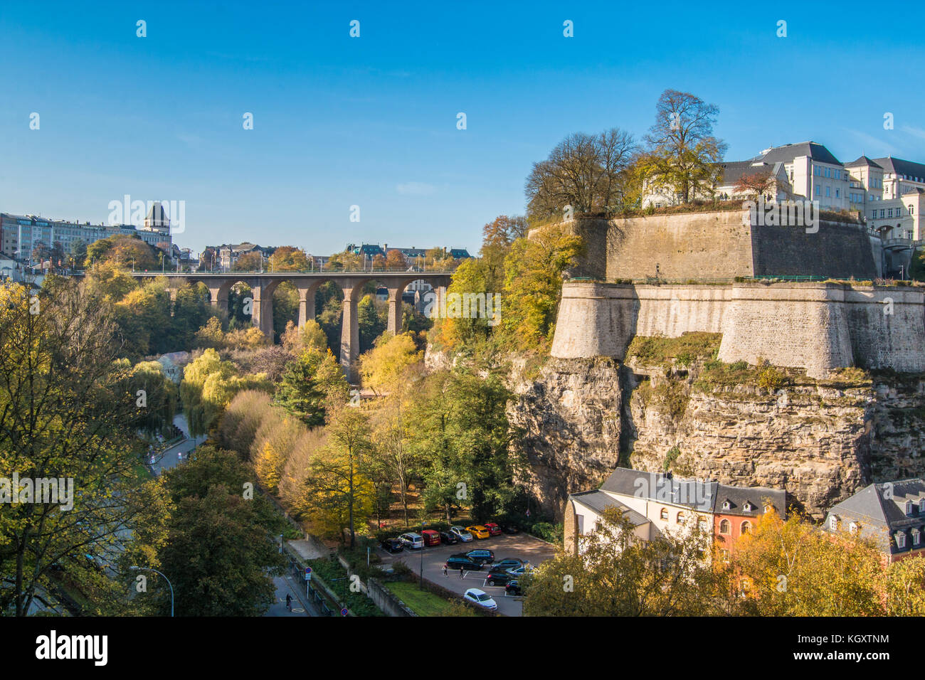 Luxemburg-Stadt Stockfoto