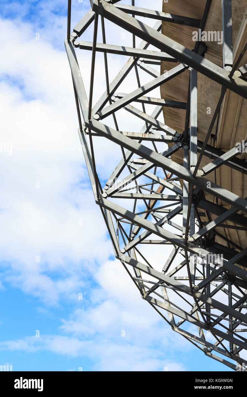 BT Murrayfield ist ein Stadion in erster Linie für Rugby Union übereinstimmt, verwendet. Das Stadion ist die Heimat der Schottischen Rugby Union. Stockfoto