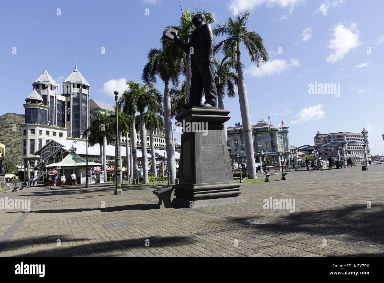 Port Louis ist die Hauptstadt von Mauritius, Port Louis District, der