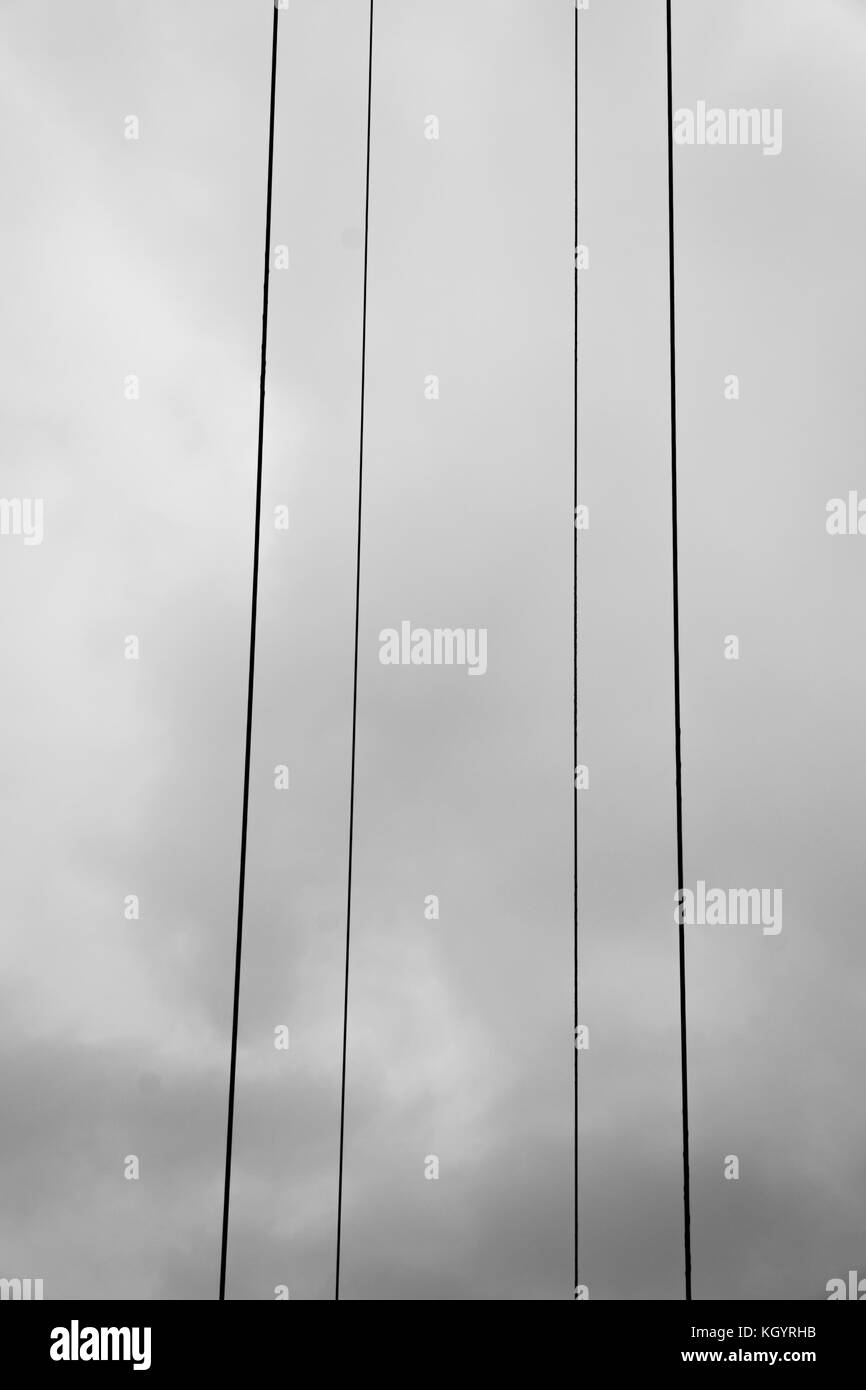 schwarzen und weißen Hintergrund Stockfoto