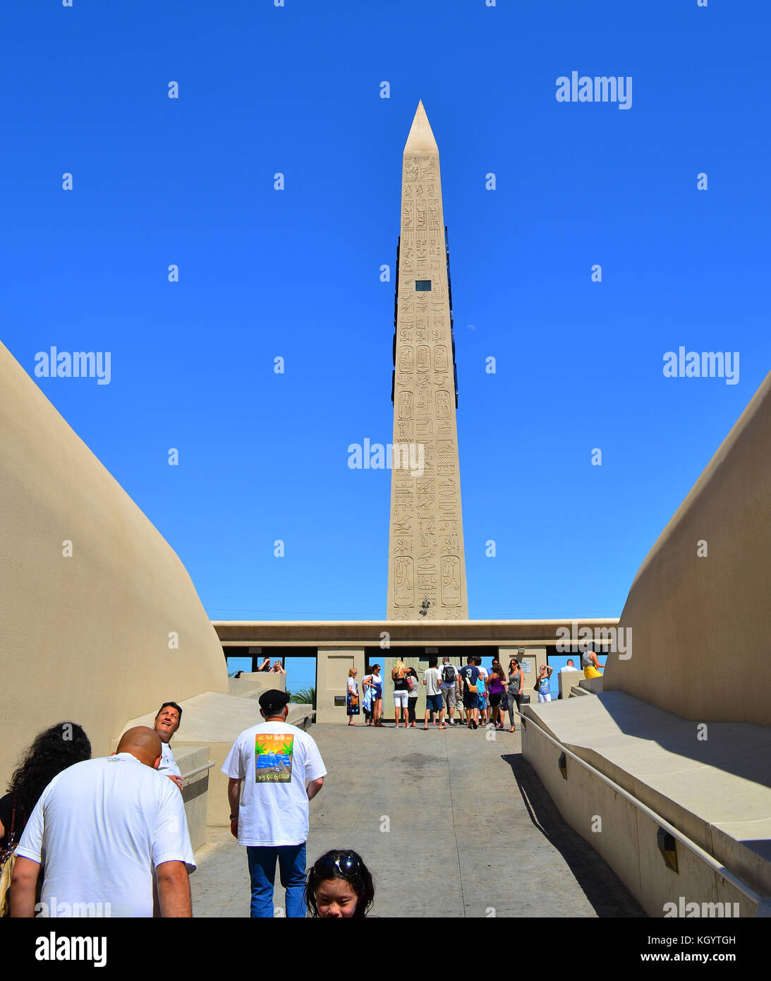 Las Vegas Strip Hotels 2012 (Luxor) Stockfoto