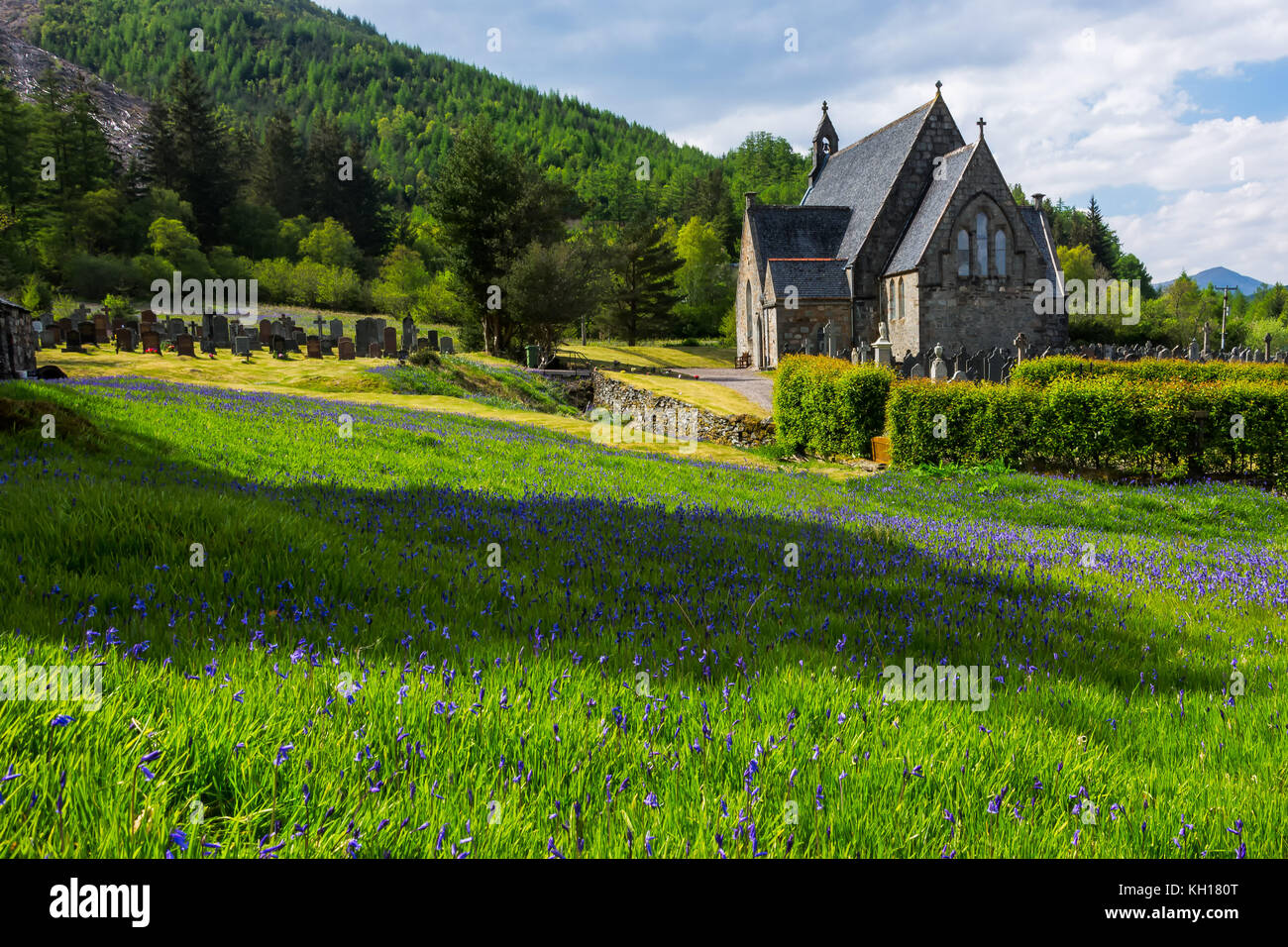 St Johns Church, Kinlochleven, lochaber, Schottland, Vereinigtes Königreich Stockfoto
