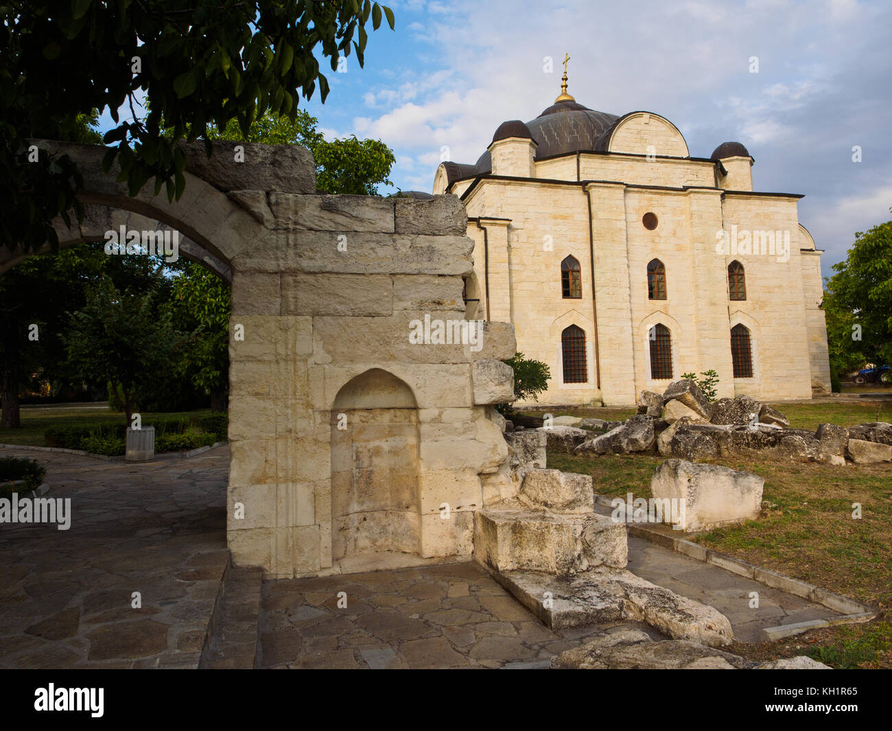 Die Kirche im Dorf uzundzhovo uzundzhovo, chaskowo. Stockfoto