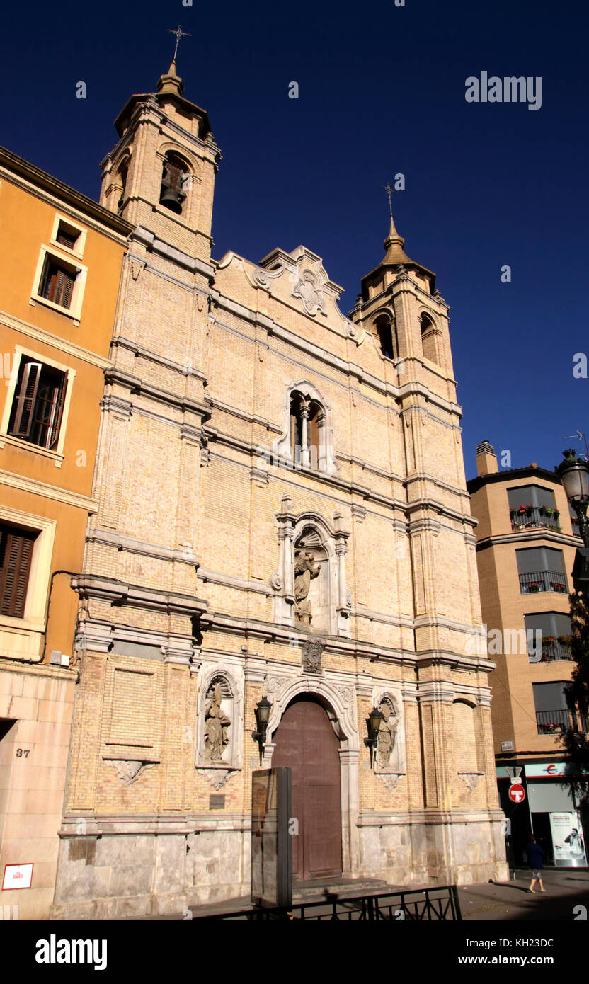 Kirche Iglesia de Santo Tomas de Aquin zaragoza Spanien Stockfoto