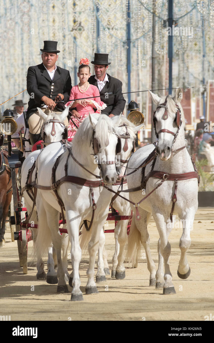 Jerez de la Frontera, Feria de Caballo, Mai Horse Fair, Cadiz