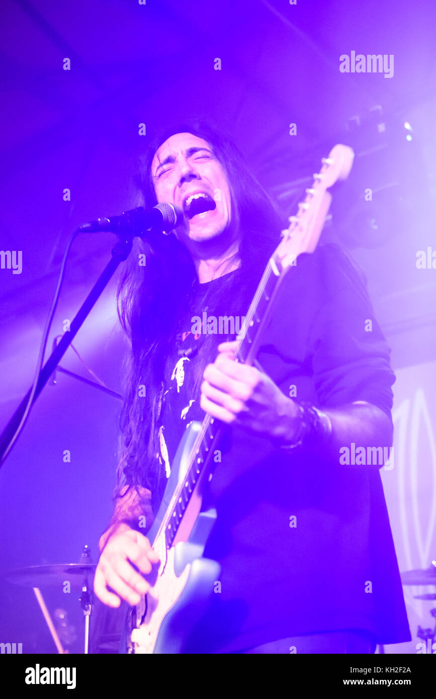 11.11.2017, Riga, Lettland. band alcest führt im Club melna piektdiena. Stockfoto