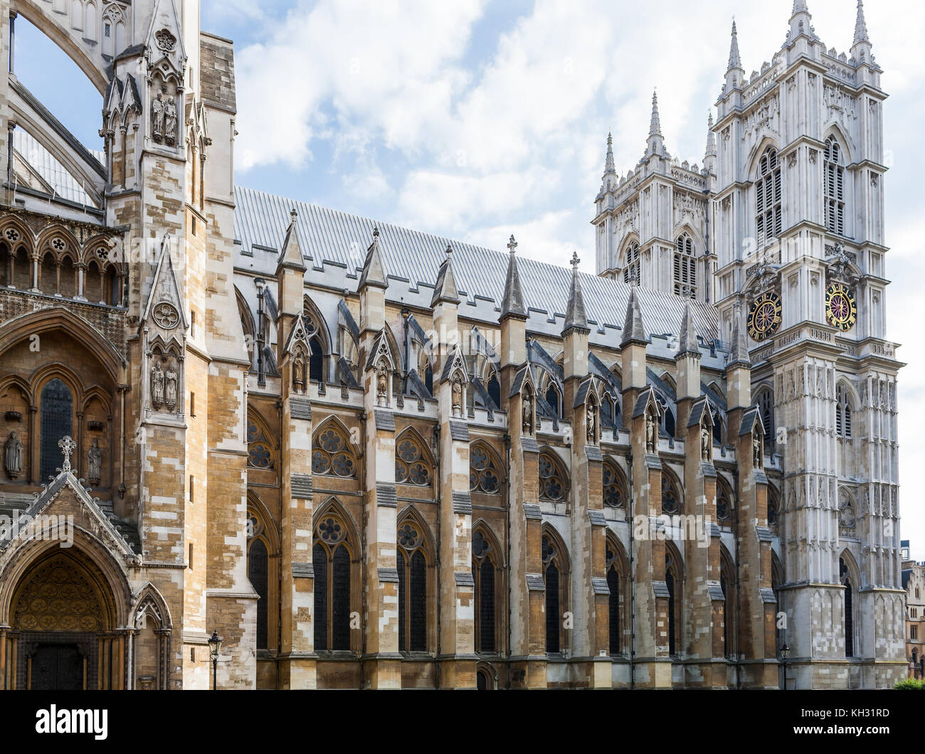 Westminster Abbey, London, England, historischen Zentrum für die Krönung der britischen Könige und Königinnen Stockfoto