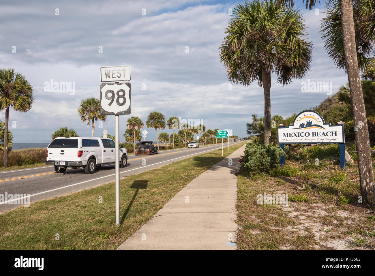 Mexiko City Beach, Florida, USA Stockfoto