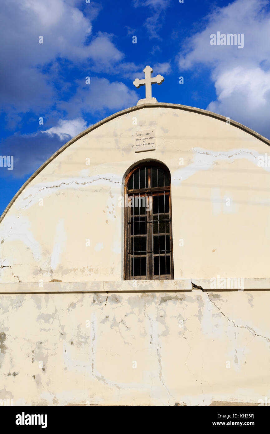 Holly Kreuz Kirche, Pano Lefkara Zypern, Zypern. Stockfoto