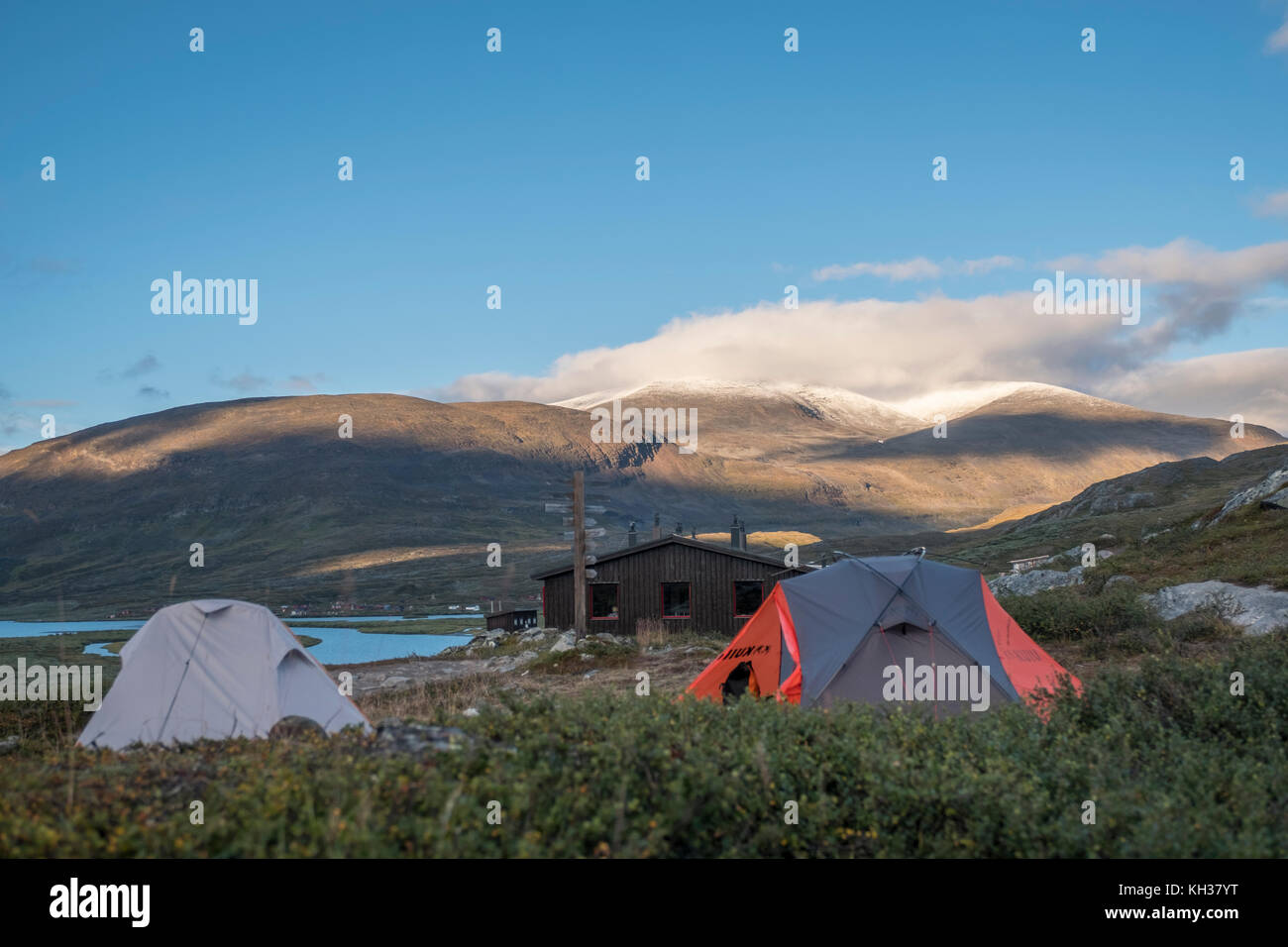 Kungsleden Trail, Schweden Stockfoto