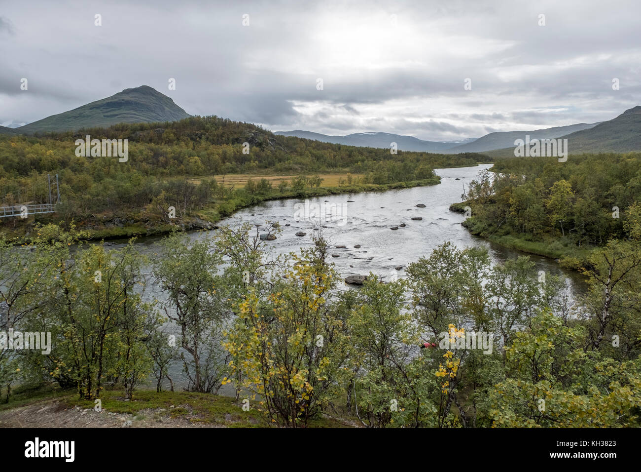 Kungsleden Trail, Schweden Stockfoto