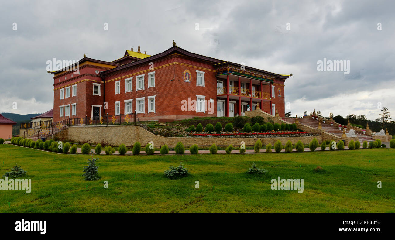 Rinpoche bagsha Datsan Kloster in ulan-ude, Russland. ein Zentrum für die Erhaltung, Entwicklung und Verbreitung des Buddhismus der klassischen tradit Stockfoto