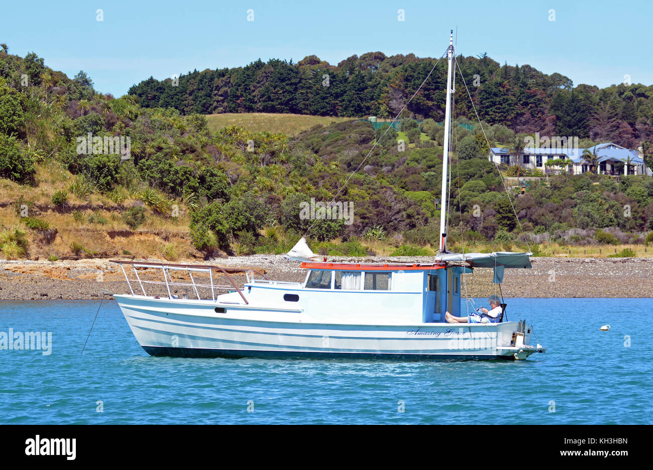 Der Start Amazing Grace Stockfoto