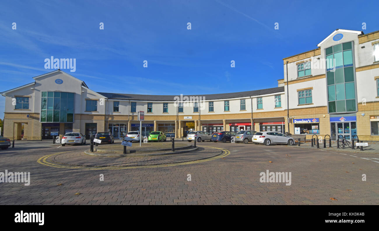 Geschäfte Cambourne, Cambridgeshire Stockfoto