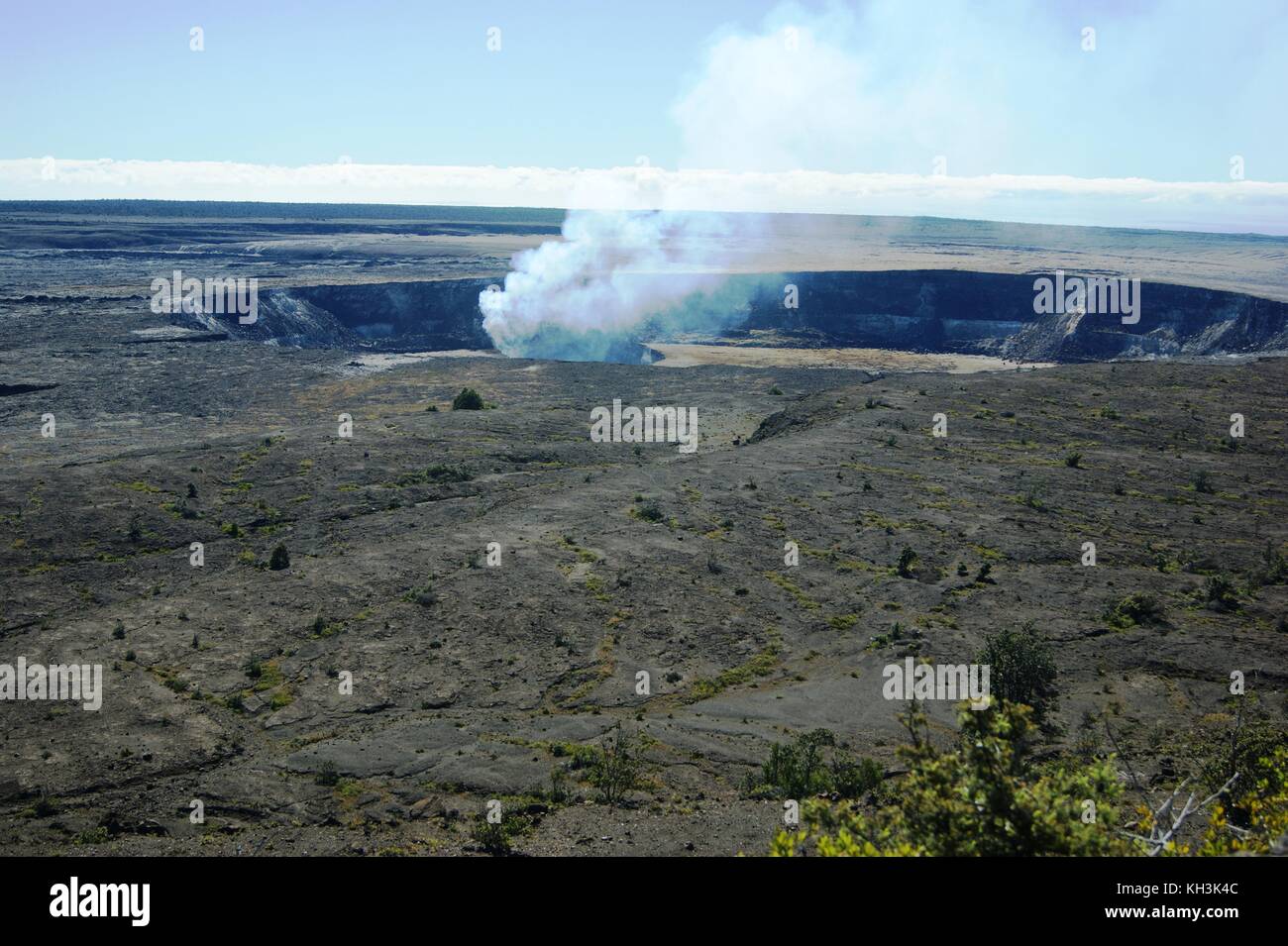 Hawaiʻi-Volcanoes-Nationalpark, Hawaii Stockfoto