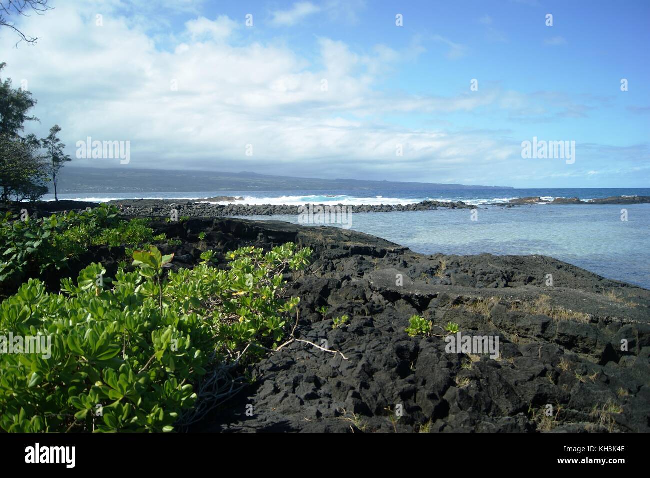 Hilo Bay Big Island, Hawaii Stockfoto