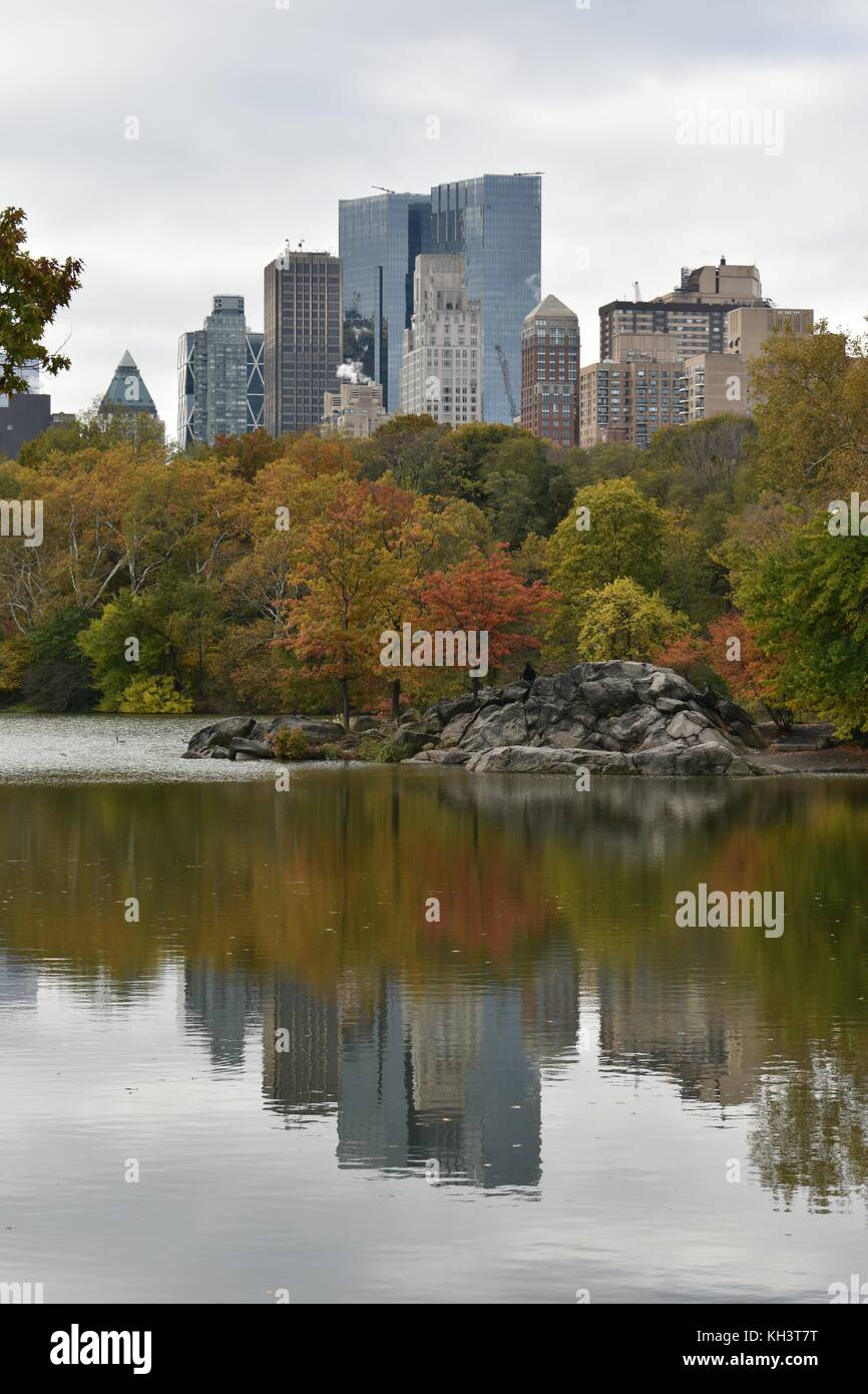 Herbst in new york city Stockfoto