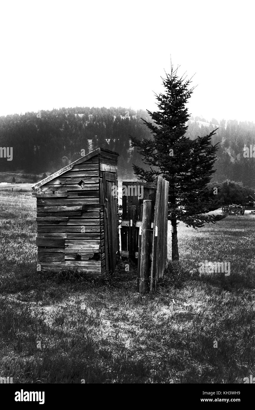 Old Molson Ghost Town in Washington State USA, Landschaften und Stadtbilder Stockfoto