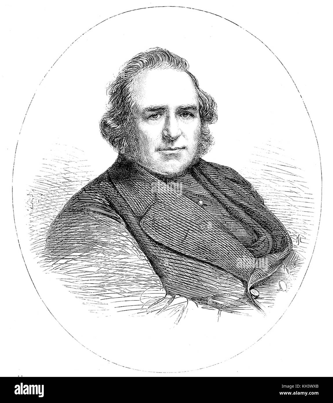 Sir Joseph Paxton, englischer Gärtner, Architekt, der die Crystal