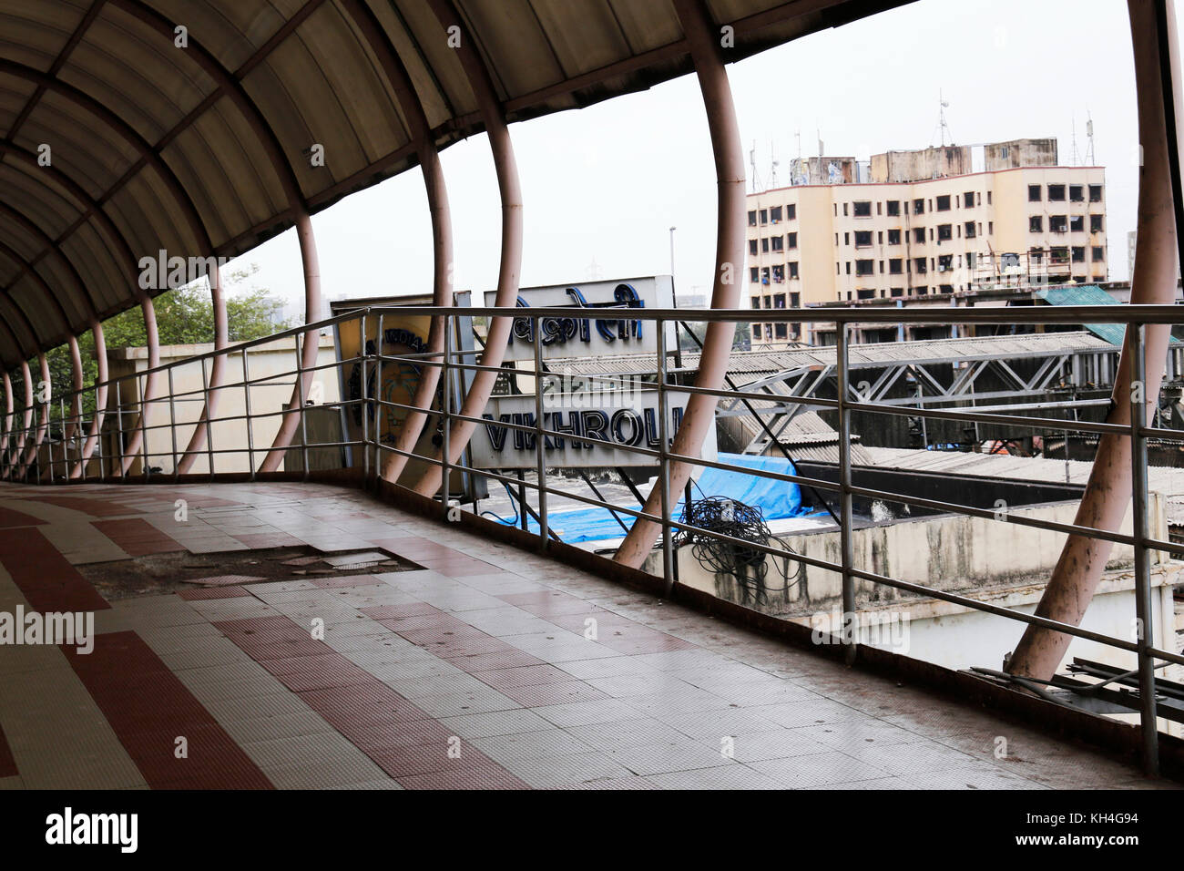 Vikhroli Bahnhof, Mumbai, Maharashtra, Indien, Asien - Sgg 259568 Stockfoto