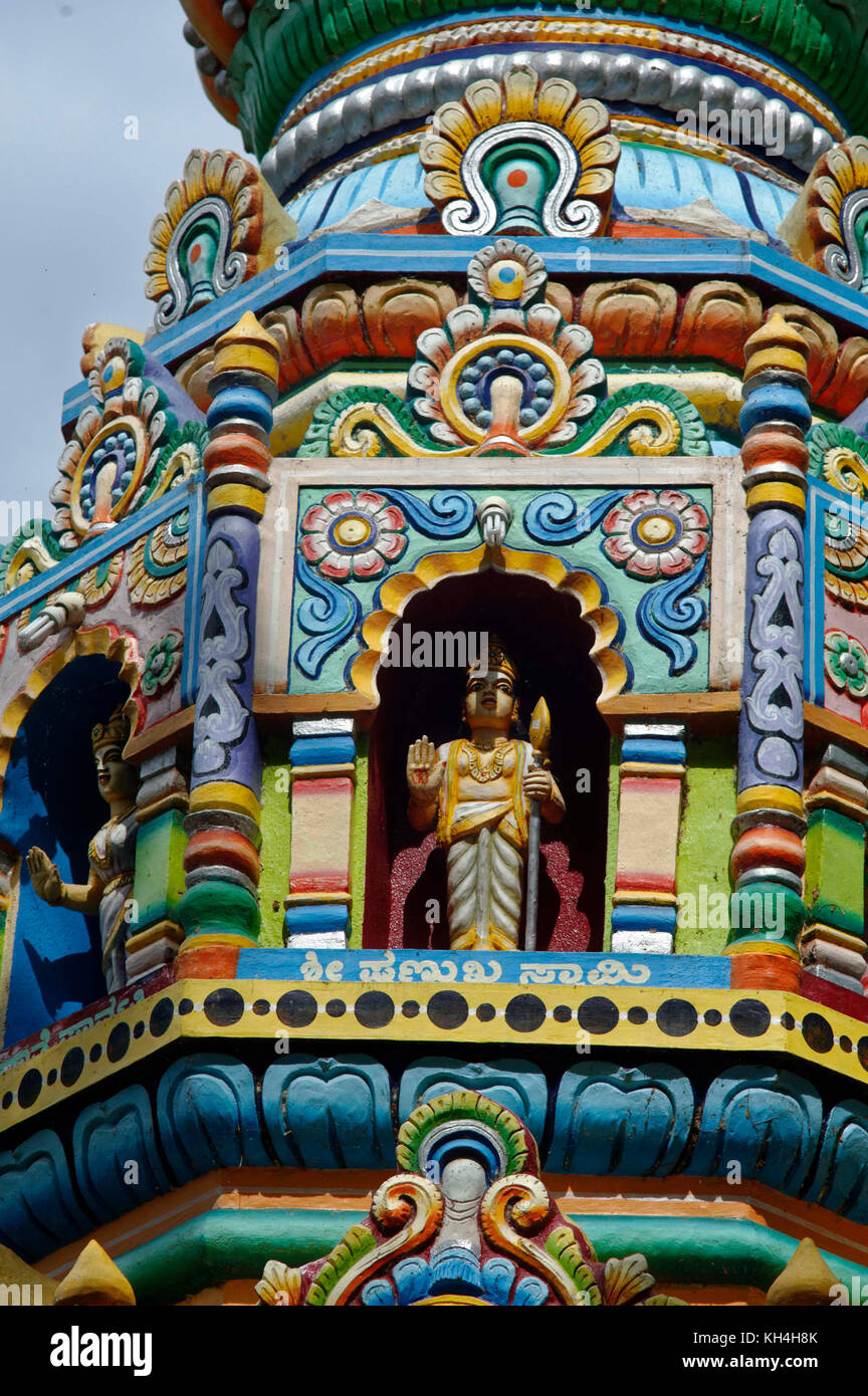 Anjaneya Tempel, belagavi, Karnataka, Indien, Asien - stp 259719 Stockfoto