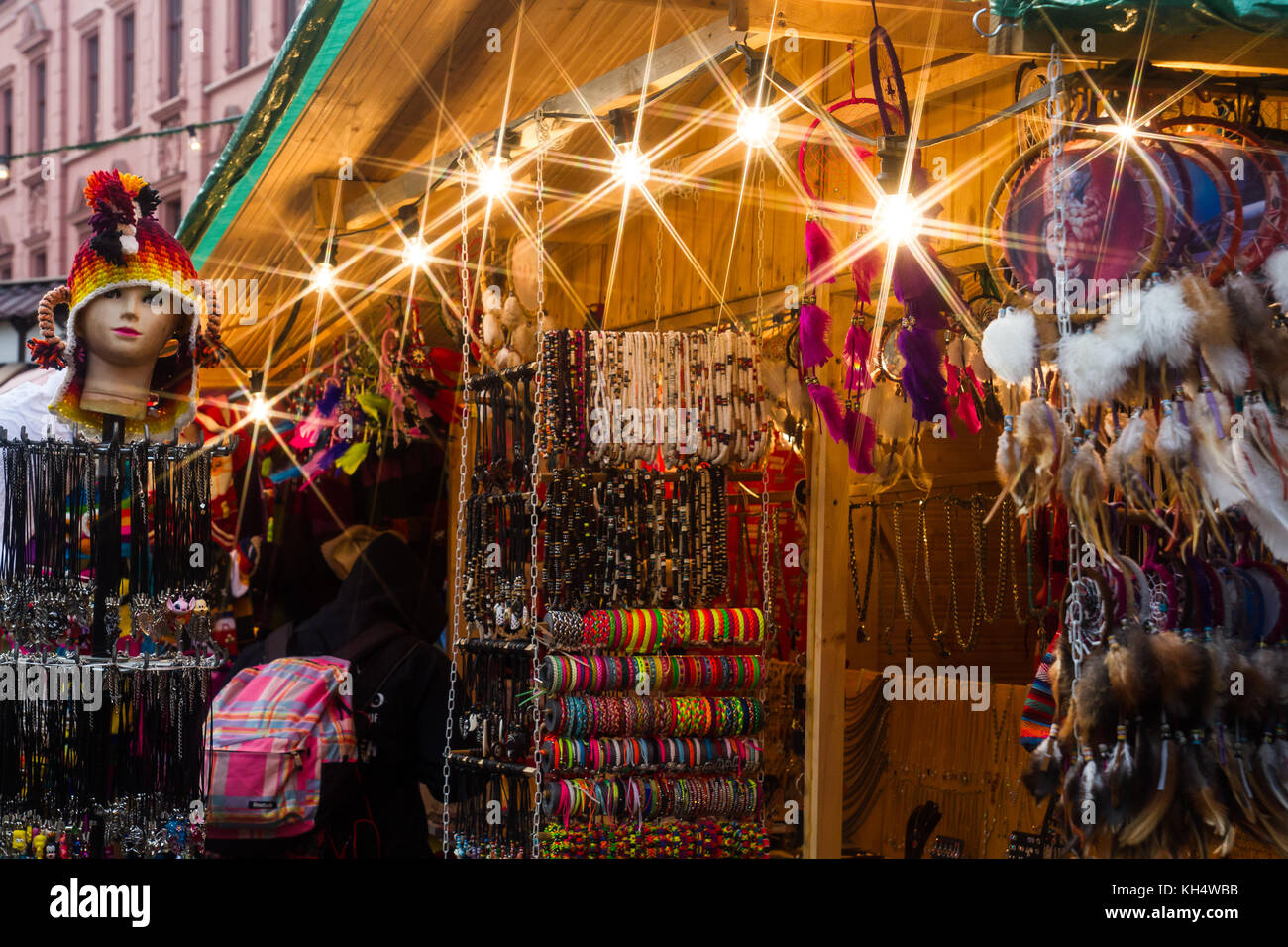 Weihnachtsmarkt Welterbe und adventsstadt Quedlinburg Stockfoto