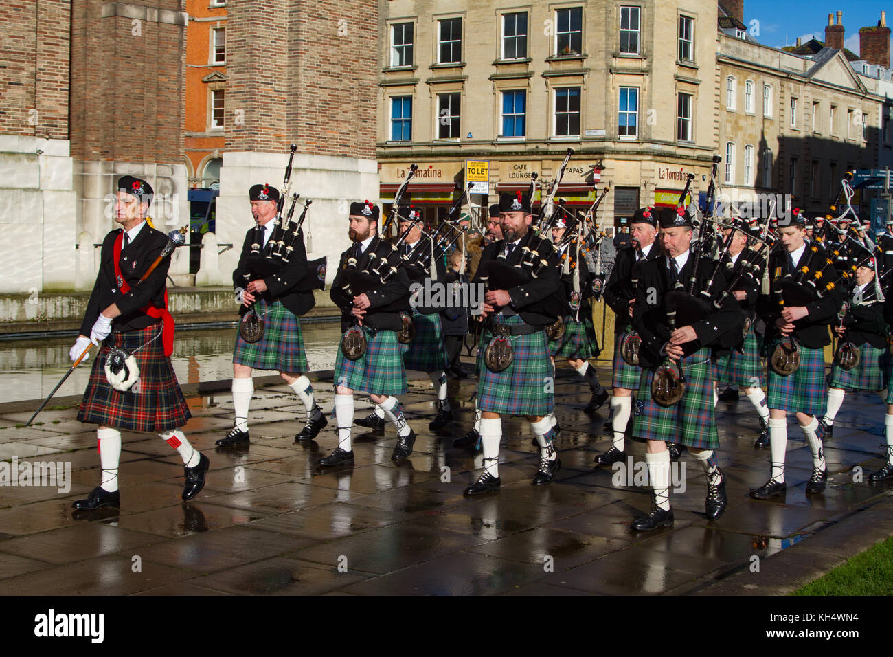 Erinnerung Tag der Parade. Bristol 2017 Stockfoto